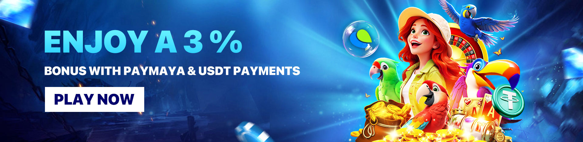 jilimacao 9 ENJOY A 3% BONUS WITH PAYMAYA & USDT PAYMENTS